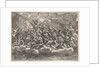 Gathering of various Olympian gods and mythological figures among clouds, Apollo at ce…, ca. 1680 by Pietro Santi Bartoli