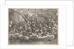 Gathering of various Olympian gods and mythological figures among clouds, Apollo at ce…, ca. 1680 by Pietro Santi Bartoli