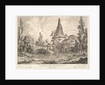 View of Tower near Blois, mid 18th century by Quentin Pierre Chedel