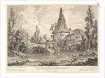View of Tower near Blois, mid 18th century by Quentin Pierre Chedel
