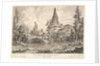 View of Tower near Blois, mid 18th century by Quentin Pierre Chedel