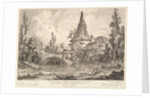 View of Tower near Blois, mid 18th century by Quentin Pierre Chedel