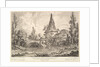 View of Tower near Blois, mid 18th century by Quentin Pierre Chedel