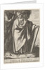 Plate 9: the Phrygian Sibyl holding the top of a tablet with her left hand and pointing wi…, 1609 by Raffaello Schiaminossi