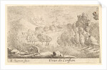 Veüe de Conflans, mid-17th century by Reinier Zeeman