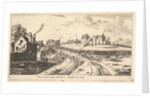 Entrance to the Suburb of Saint Marceau near Paris, 17th century by Reinier Zeeman