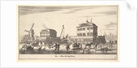 Winter Scene at the Blockhouse in Amsterdam, 17th century by Reinier Zeeman