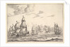 Naval Battle Scene, 17th century by Reinier Zeeman