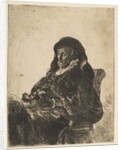 The Artist's Mother Seated at a Table, Looking Left: Three Quarter Length, after 1631 by Unknown