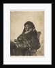 The Artist's Mother Seated at a Table, Looking Left: Three Quarter Length, after 1631 by Unknown