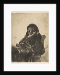 The Artist's Mother Seated at a Table, Looking Left: Three Quarter Length, after 1631 by Unknown