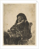 The Artist's Mother Seated at a Table, Looking Left: Three Quarter Length, after 1631 by Unknown