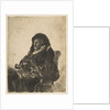 The Artist's Mother Seated at a Table, Looking Left: Three Quarter Length, after 1631 by Unknown