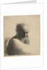Bust of an Old Bearded Man Looking Down, Three-Quarters Right, 1631 by Rembrandt Harmensz van Rijn