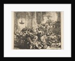 Christ Driving the Money-Changers from the Temple, 1635 by Rembrandt Harmensz van Rijn