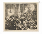 Christ Driving the Money-Changers from the Temple, 1635 by Rembrandt Harmensz van Rijn