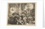 Christ Driving the Money-Changers from the Temple, 1635 by Rembrandt Harmensz van Rijn