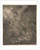 The Angel Appearing to the Shepherds by Rembrandt Harmensz van Rijn