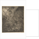 The Angel Appearing to the Shepherds by Rembrandt Harmensz van Rijn