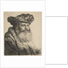 Bearded Man in a Velvet Cap with a Jewel Clasp, 1637 by Rembrandt Harmensz van Rijn