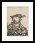 Self-Portrait in a Velvet Cap with Plume, 1638 by Rembrandt Harmensz van Rijn