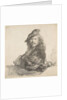 Self-Portrait, Leaning on a Stone Wall, 1639 by Rembrandt Harmensz van Rijn