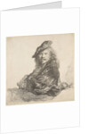 Self-Portrait, Leaning on a Stone Wall, 1639 by Rembrandt Harmensz van Rijn