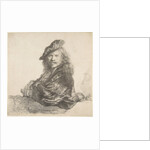 Self-Portrait, Leaning on a Stone Wall, 1639 by Rembrandt Harmensz van Rijn