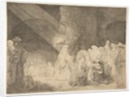 The Presentation in the Temple: Oblong Plate by Rembrandt Harmensz van Rijn