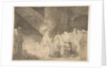 The Presentation in the Temple: Oblong Plate by Rembrandt Harmensz van Rijn