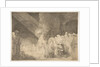 The Presentation in the Temple: Oblong Plate by Rembrandt Harmensz van Rijn
