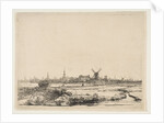 View of Amsterdam from the Northwest, ca. 1640 by Rembrandt Harmensz van Rijn
