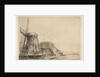 The Windmill, 1641 by Rembrandt Harmensz van Rijn