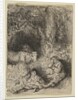 The Sleeping Herdsman, ca. 1644 by Rembrandt Harmensz van Rijn