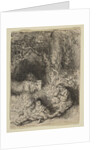The Sleeping Herdsman, ca. 1644 by Rembrandt Harmensz van Rijn