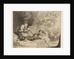 The Flute Player, 1642 by Rembrandt Harmensz van Rijn