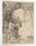 The Raising of Lazarus, small plate, 1642 by Rembrandt Harmensz van Rijn