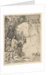 The Raising of Lazarus, small plate, 1642 by Rembrandt Harmensz van Rijn