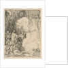 The Raising of Lazarus, small plate, 1642 by Rembrandt Harmensz van Rijn