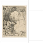 The Raising of Lazarus, small plate, 1642 by Rembrandt Harmensz van Rijn