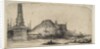 Cottage and Boundary Post on the Spaarndammerdijk, ca. 1650 by Rembrandt Harmensz van Rijn