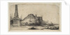 Cottage and Boundary Post on the Spaarndammerdijk, ca. 1650 by Rembrandt Harmensz van Rijn