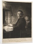 Lieven Willemsz van Coppenol with his Grandson, ca. 1658 by Rembrandt Harmensz van Rijn