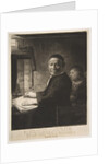 Lieven Willemsz van Coppenol with his Grandson, ca. 1658 by Rembrandt Harmensz van Rijn