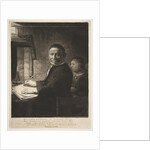Lieven Willemsz van Coppenol with his Grandson, ca. 1658 by Rembrandt Harmensz van Rijn