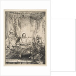 The Supper at Emmaus, 1654 by Rembrandt Harmensz van Rijn