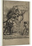 David and Goliath, 1655 by Rembrandt Harmensz van Rijn