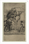 David and Goliath, 1655 by Rembrandt Harmensz van Rijn
