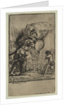 David and Goliath, 1655 by Rembrandt Harmensz van Rijn