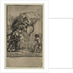 David and Goliath, 1655 by Rembrandt Harmensz van Rijn